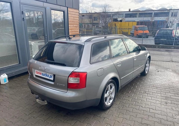 Audi A4 cena 3990 przebieg: 233944, rok produkcji 2003 z Gdańsk małe 29